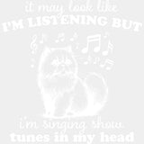 I'm Singing Show Tunes In My Head - Singing DTF Transfers ready2transfer Light Color Design (See Imaging)