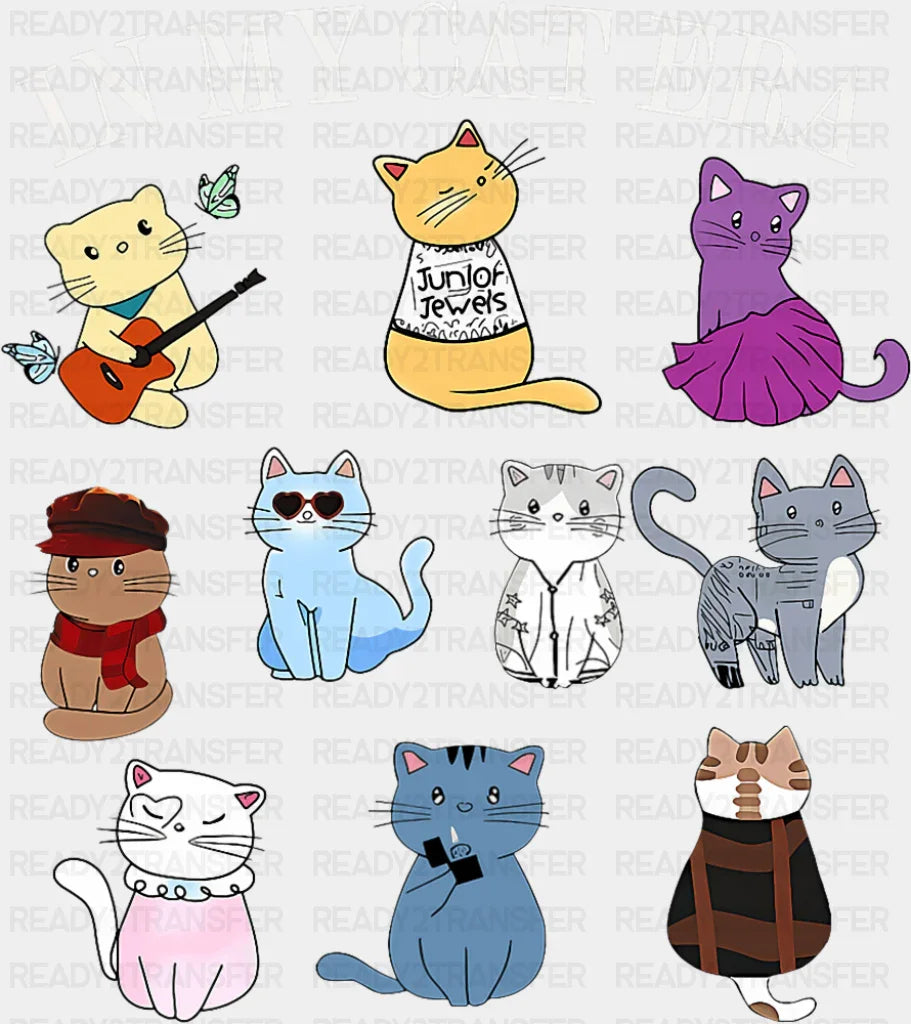 In My Cat Era - Cats DTF Transfer
