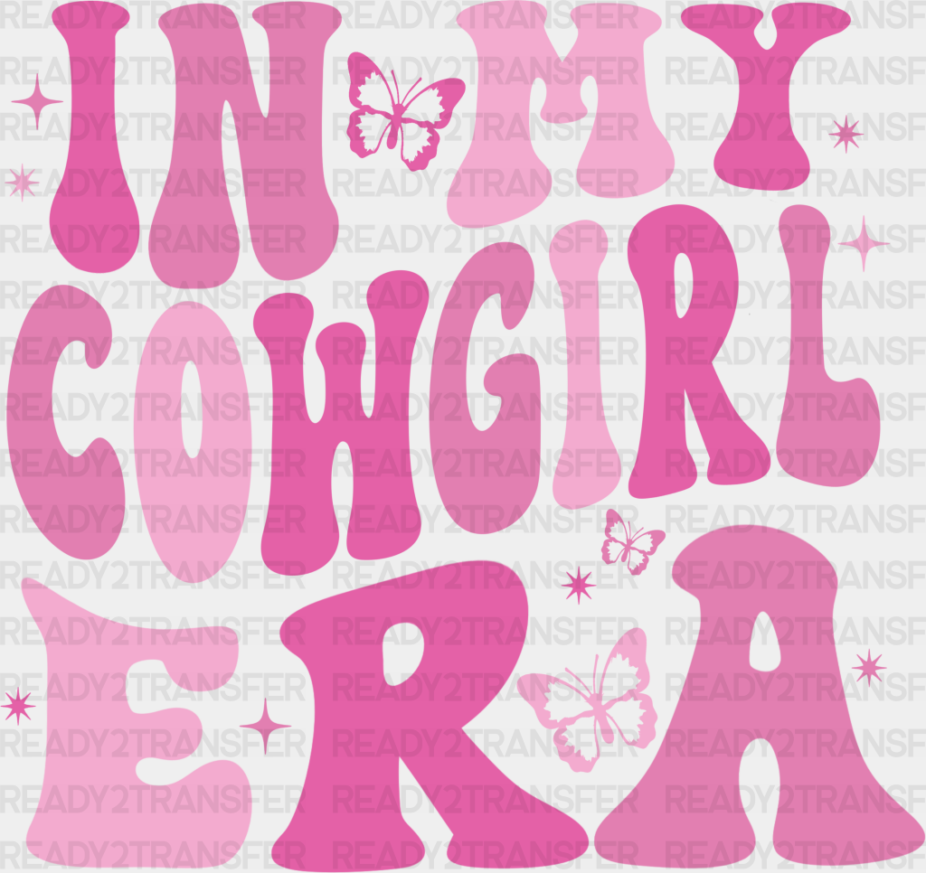 In My Cowgirl Era Design - Dtf Transfers