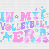 In My Volleyball Era, Vivid - Volleyball DTF Transfers ready2transfer