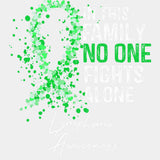 In This Family No One Fights Alone, Lymphoma Awareness - Lymphoma DTF Transfers ready2transfer Light Color Design (See Imaging)