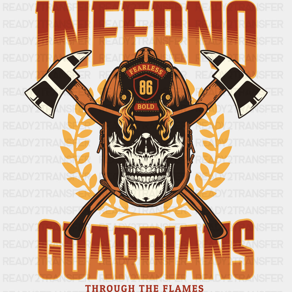 Inferno Guardians, Through The Flames - Fire Department DTF Transfers ready2transfer