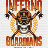 Inferno Guardians, Through The Flames - Fire Department DTF Transfers ready2transfer