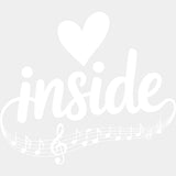 Inside - Music DTF Transfers ready2transfer Light Color Design (See Imaging)
