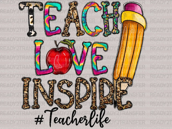 Inspire Love Leo DTF Transfer