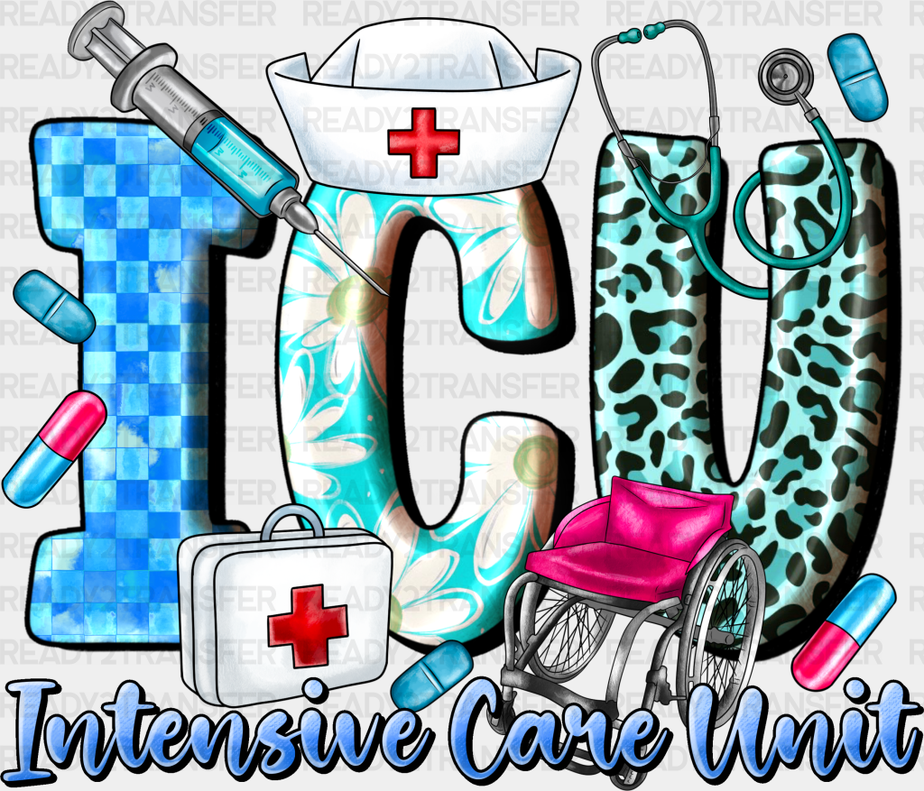 Intensive Care Unit Design - Icu Nurse Dtf Transfers