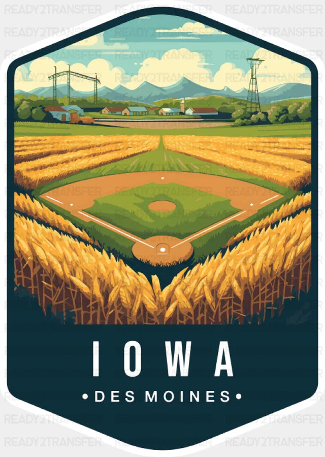 Iowa Des Moines - States & Cities DTF Transfer