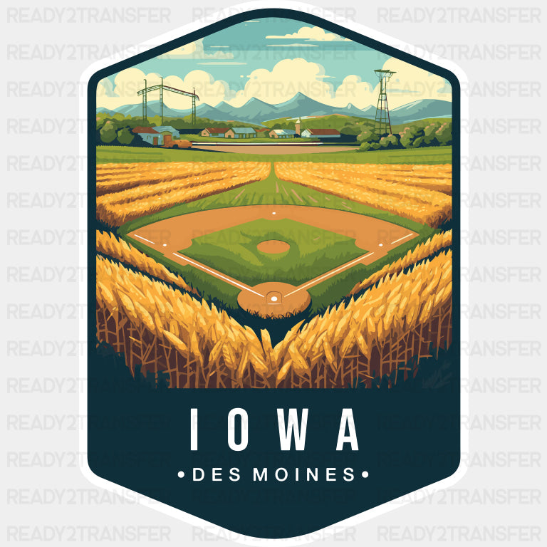 Iowa Des Moines - States & Cities DTF Transfer ready2transfer