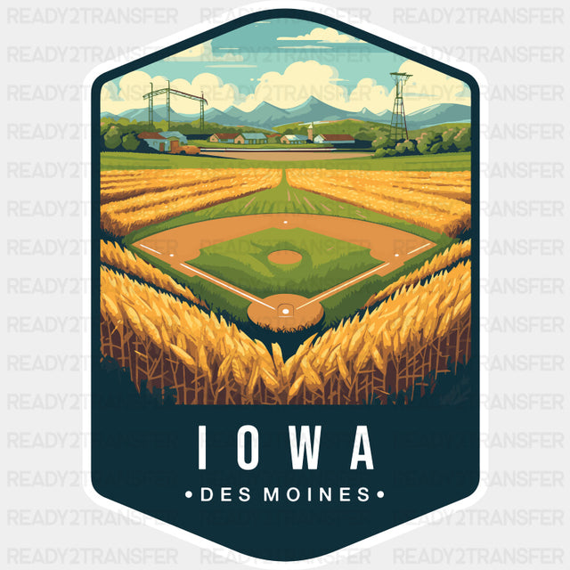 Iowa Des Moines - States & Cities DTF Transfer ready2transfer