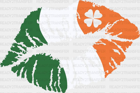 Irish Lips St. Patrick’s Day Dtf Heat Transfer Saint Patricks Design St Paddys