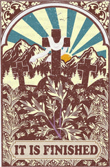 It Is Finished - Christianity DTF Transfer