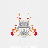 It's All Fun And Games Until Someone's On Fire - Fire Department DTF Transfers ready2transfer Light Color Design (See Imaging)