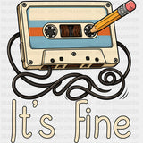 It’s Fine Tape - Music DTF Transfers