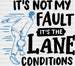 It's Not My Fault - Bowling DTF Heat Transfer ready2transfer Black