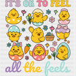 It's Ok To Feel, All The Feels - Mental Health DTF Transfers ready2transfer