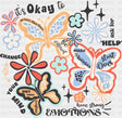 It’s Okay To Ask For Help - Mental Health DTF Transfer Adult Unisex - S & M (10’’) / Dark Color Design (See Imaging)