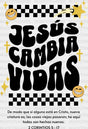 Jesus Cambia Vidas - Christianity Dtf Transfer Adult Unisex S & M (10’’) / Dark Color Design