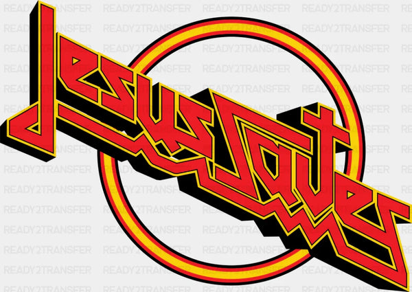 Jesus Saves - Christianity DTF Transfer