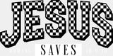 Jesus Saves Romans 10:9-10 - Christianity DTF Transfer Adult Unisex - S & M (10’’) / Light Color Design (See Imaging)