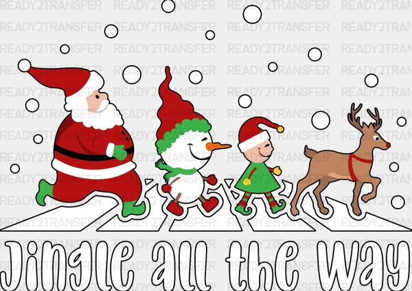 JINGLE ALL THE WAY DTF Transfer