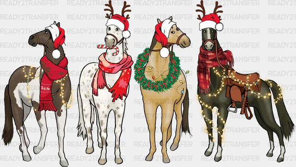 JINGLE HORSES DTF Transfer