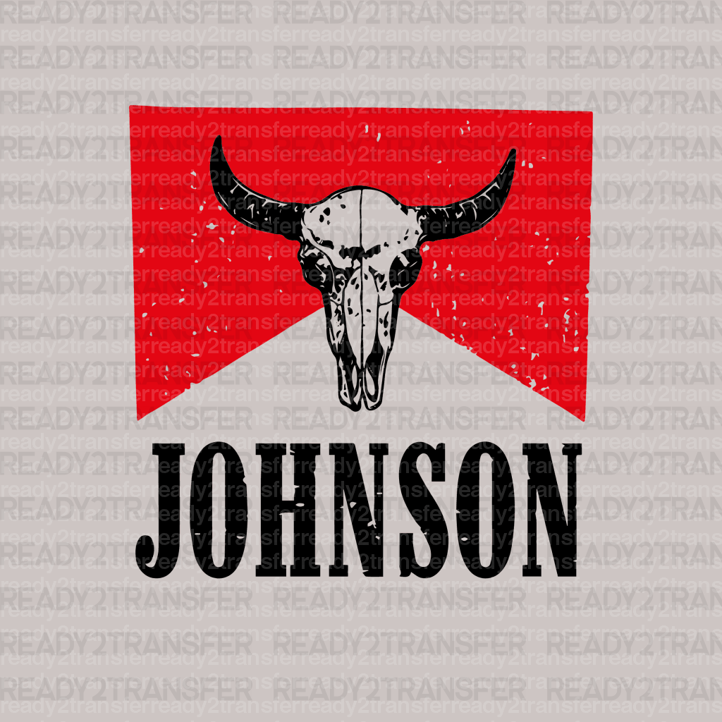 JOHNSON BULL DTF Transfer - ready2transfer