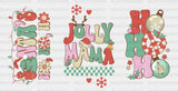 Jolly Mama - Christmas Cup Wrap Uv Sticker Permanent Dtf Decal