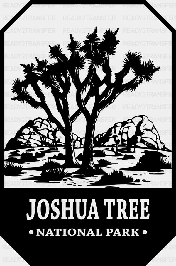Joshua Tree National Park Design - National Parks DTF Transfers