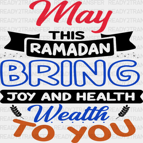 Joy Health And Wealth - Muslim DTF Transfer