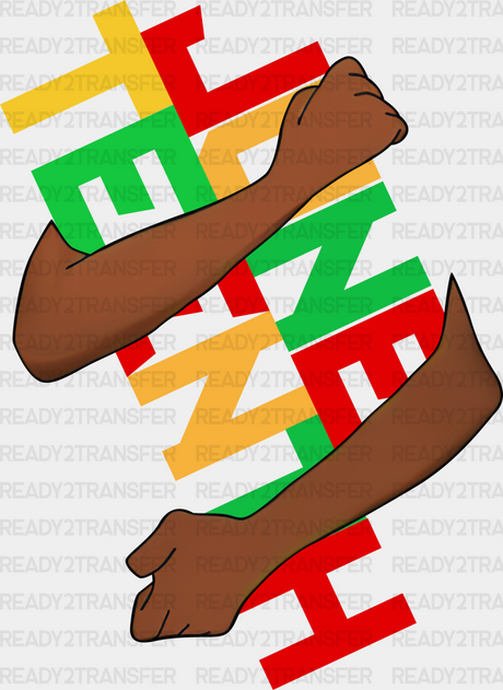 Juneteenth Design Dtf Transfer