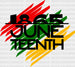 JUNETEENTH DTF Transfer ready2transfer Black
