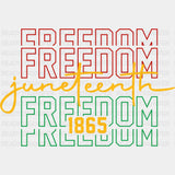 Juneteenth Freedom 1865 Blm Dtf Transfer