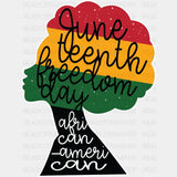 Juneteenth Freedom Day Blm Dtf Transfer