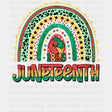 Juneteenth Rainbow Blm Dtf Transfer