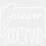 Junior Bridesmaid - Wedding Crew DTF Transfers ready2transfer Light Color Design (See Imaging)