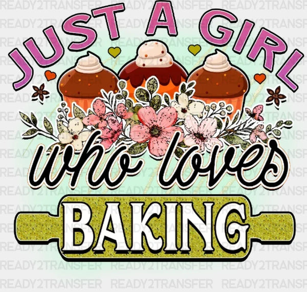 Just A Girl DTF Transfer