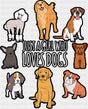 Just A Girl Who Loves Dogs - Dogs DTF Transfer