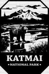 Katmai National Park Design - Parks Dtf Transfers Adult Unisex S & M (10’) / Black