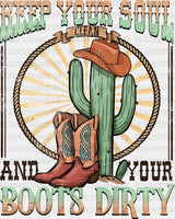 Keep Your Soul Dtf Transfer