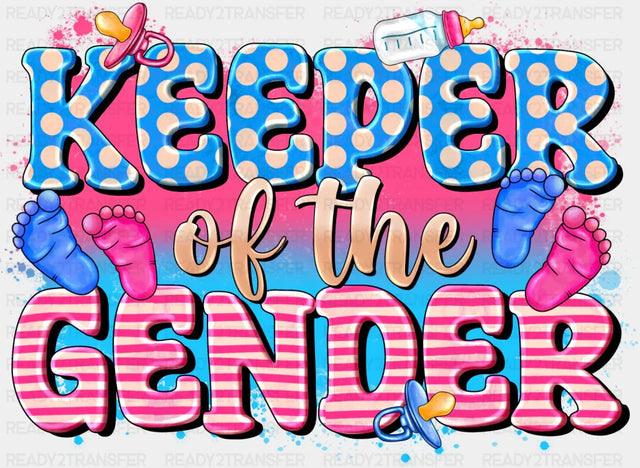 Keeper Of The Gender - Reveal Dtf Transfer