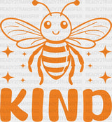 Kind Bee Design - Anti Bullying Iron On Dtf Transfer