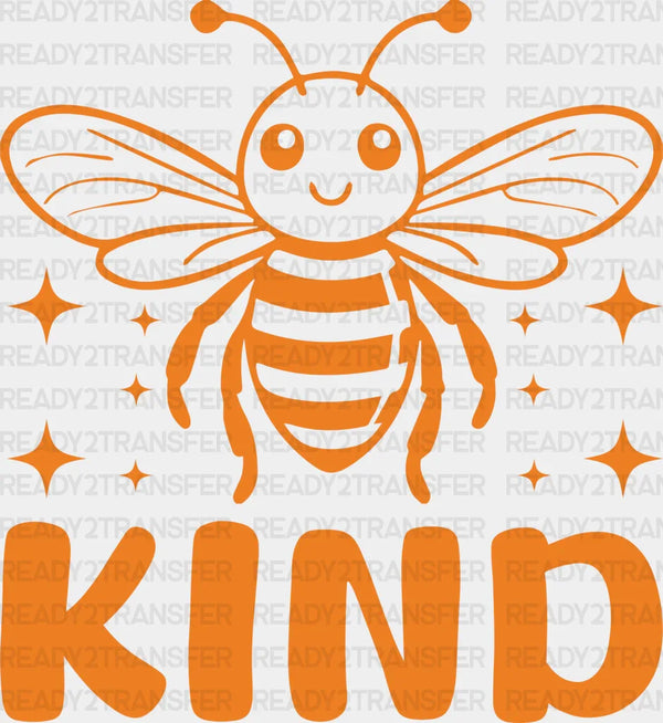Kind Bee Design - Anti Bullying Iron On DTF Transfer