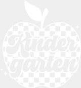 Kindergarten B&W - Back To School DTF Transfer ready2transfer Light Color Design (See Imaging)