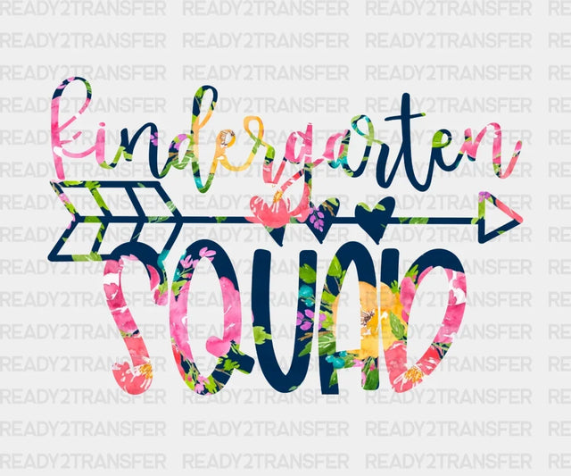 Kindergarten Squad DTF Transfer ready2transfer