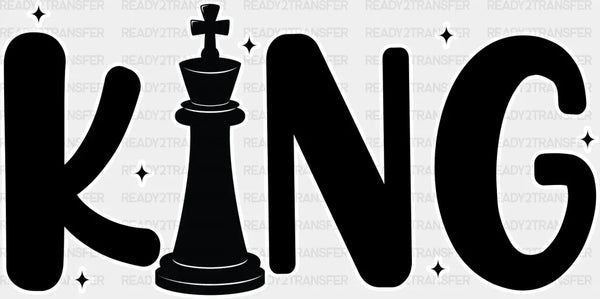 King And Queen Chess - King-Queen DTF heat transfer