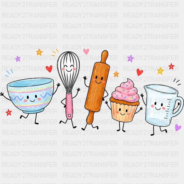 Kitchen Items - Baking DTF Transfers