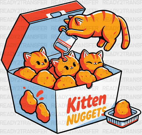 Kitten Nuggets - Cats Iron On Dtf Transfer