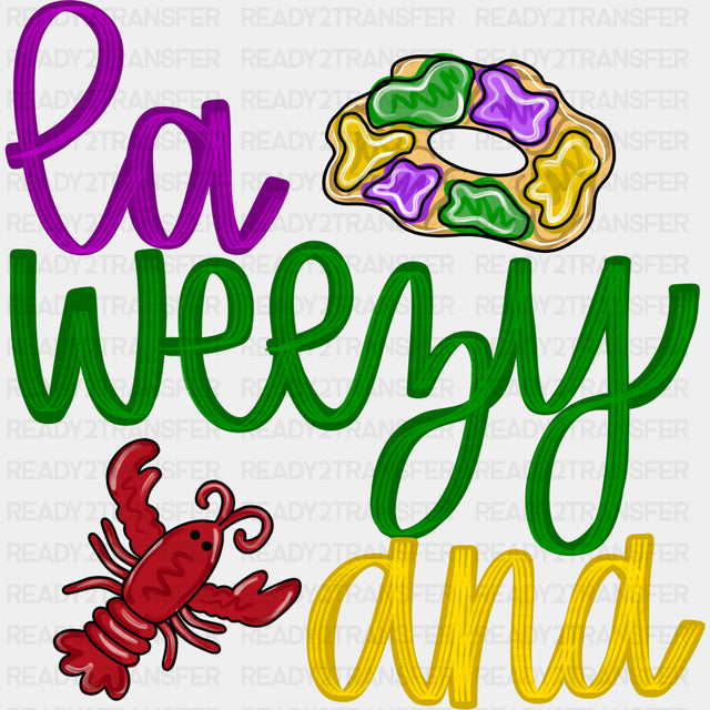La Weezy Ana - Mardi Gras DTF Transfers ready2transfer