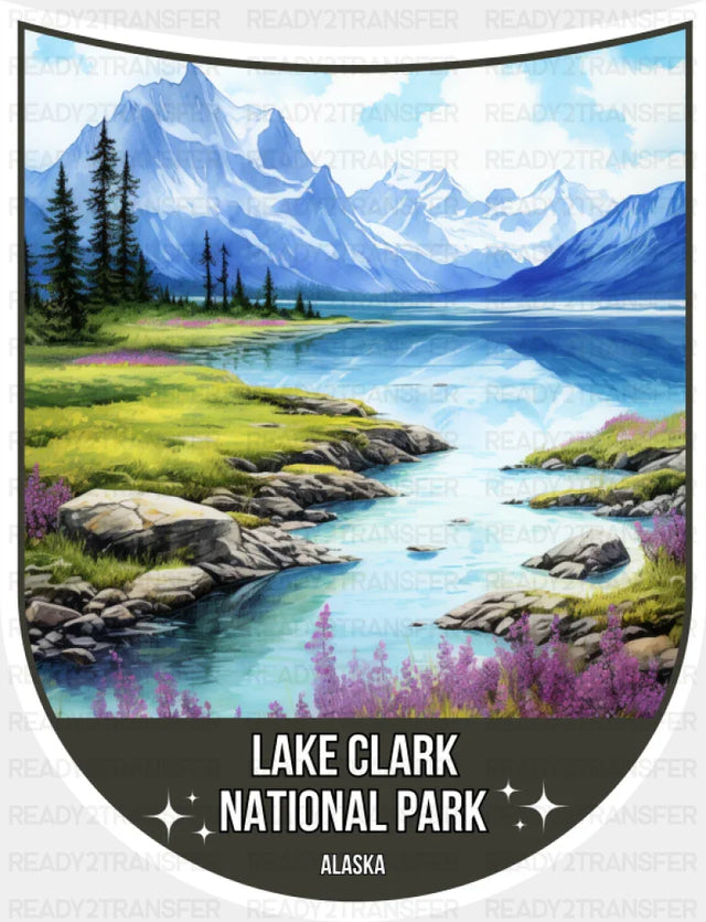 Lake Clark National Park Alaska - National Parks DTF Transfer ready2transfer