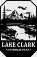 Lake Clark National Park Design - National Parks DTF Transfers ready2transfer Black